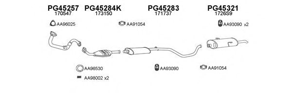 VENEPORTE 450294 Exhaust System